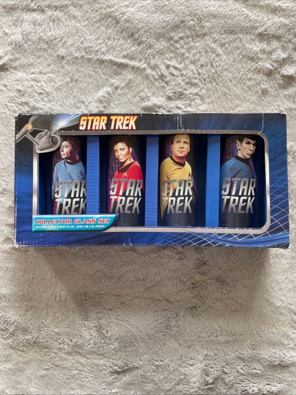 Star Trek Collector Glass Set - Multicolor Character Glasses